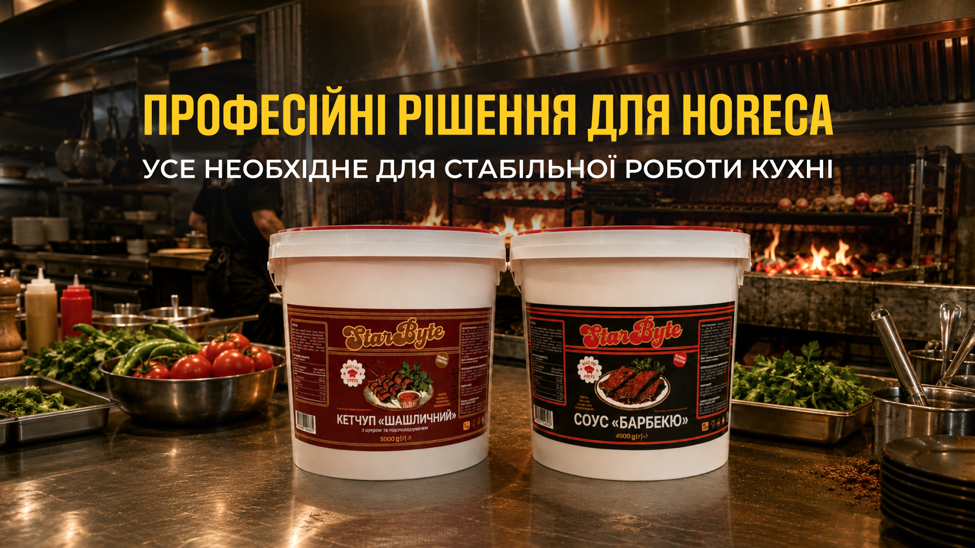 Товари для HoReCa: рішення для професійної кухні